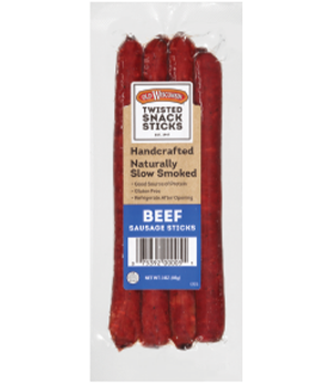 Beef Twisted Snack Sticks