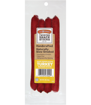 Honey Brown Sugar Turkey Twisted Snack Sticks