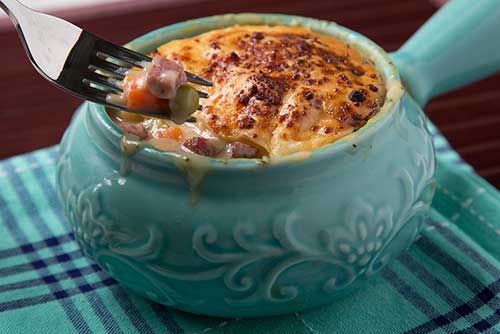 Summer Sausage Pot Pie